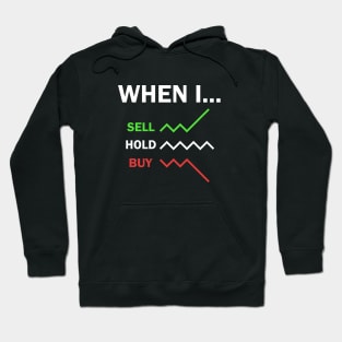 Stock Market Trader When I Sell Hold Buy Hoodie